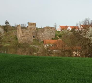 zřícenina hradu Borotín